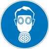 Pictogram 253 - round - “Respiratory protection mandatory”